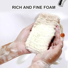 Skygo Sabun Çantası, 15 Adet File Sabun Kesesi, Sisal Sabun Tasarruf Çantası, Banyo ve Duş Için Masaj Yapan Sabun Torbası, Eksfoliyan Sabun Filesi