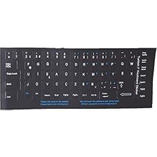 Skygo 300162 Türkçe F Siyah Klavye Stiker
