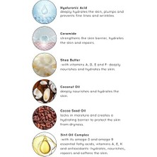 Skygo Cream Co. Nemlendirici Parlatıcı 3in1 Lip Balm, Dudak Bakım, Cupcake Rose Gülkurusu, Hyaluronik Asit Seramid