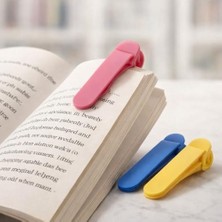 Skygo Store 3’lü Otomatik Kitap Ayıracı – Akıllı Silikon Yer Imi Klips Seti, Okuma Severler Için Pratik Kitap Aksesuarı