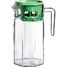 Skygo Sürahi 1250 cc A Damla Logo Kapak Plastik Petrol Yeşili 1ofset Hediyelik Kutu 6 Bark