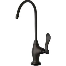 Skygo Gourmetier KS3195NFL Nuwave Fransız Tek Kolu Su Filtrasyon Musluğu, Yağ Ovuşturdu Bronz, 10,81 x 4,63 x 1,75