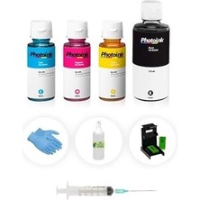 Skygo Star Film E404/E414/E474/E484 Plus Siyah ve Renkli Kartuş Dolum Seti