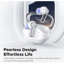 Skygo Soundpeats Clear Enc Tws Bluetooth 5.3 Kulak Içi Kablosuz Kulaklık Beyaz