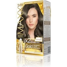 Skygo Gold Serisi 24K Altın Parçacıklı Serum ile 1 Kutu 2 x 50 ml ve Geliştiriciler Saç Boyası (Küllü Kumral 7.1)