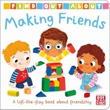 Skygo Making Friends (Kapak Değişebilir): A Lift-The-Flap Board Book About Friendship