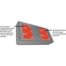 Skygo Mct Ahşap Mıknatıslı Duvara Monte (Dişbudak) Ahşap Bıçak Bloğu ve Tutucu - 3 Bıçak Kapasiteli