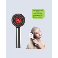 Sepetink Şarjlı Saç Derisi Masaj Cihazı Kırmızı Işık ve 3D Tarak Dişli