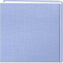Skygo 10CM X15CM 2-Up 200 Photo Baby Frame Gıngham Fabrıc Memo Album - Gıngham Blue - Album