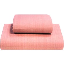 Skygo AT7518 Tek Kişilik Çarşaf Seti, Pudra