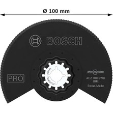 Skygo 1x Pro Acz 100 Swb Starlock Testere Ucu (Çatı Keçesi, Polistiren Ps, Ø 100 Mm, Professional Aksesuar Çok Fonksiyonlu Makine)
