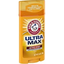 Skygo Arm & Hammer Ultramax Anti-Terleme Deodorant Aktif Spor 2.5 Oz (1 Paket)