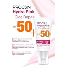 Skygo Procsın Hydra Block Pink Spf 50+ Güneş Kremi, Aydınlatıcı & Leke Karşıtı, Cam Cilt Etkisi, Tüm Cilt Tiplerine Uygun, 50 ml