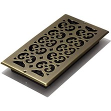 Skygo Rende Scroll Çelik Altın Kaplama Antik Duvar Ayracı