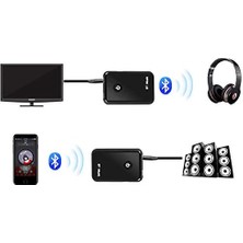 Skygo 2 In 1 Bluetooth 4.2 Kablosuz Verici Alıcı Ses Müzik Aktarım Adaptörü | YPF03