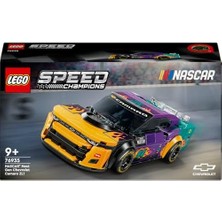 Skygo Speed Champions Nascar Next Gen Chevrolet Camaro Zl1 76935 – 9 Yaş ve Üzeri Çocuklar Için Yılbaşı Hediyesi Fikri, Sürücü Minifigürü Içeren Yaratıcı Oyuncak Yarış Arabası Yapım Seti (328 Parça)