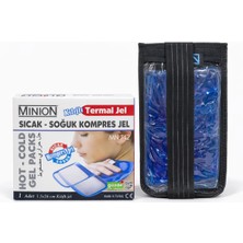 Minion Termojel 13x26 cm Sıcak Soğuk Kompres Jel Kılıflı