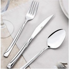 Skygo Nehir Fiesta Sade 12 Kişilik 72 Parça Kutulu Çatal Kaşık Bıçak Takımı