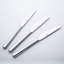 Skygo Nehir Deniz Sade 12 Adet Yemek Bıçak Takımı