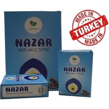Skygo Layansaa Nazar Boncuğu - Evil Eye Bead - Meditasyon/perfumed Meditation Özel Aromalı Special Geri Akış Normal Boy Backflow Hd Meditation Özel Aromalı Cones Konik Tütsü Paket 10 Adet