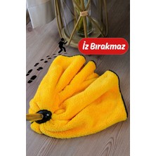 Özbience Ultra Kalın Mikrofiber Mop Başlığı, Yedek Paspas Ucu Sarı