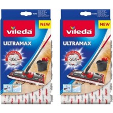 Özbience Ultramax Mikrofiber Yedek Mop Seti 2'li, Pratik ve Dayanıklı Temizlik Aleti