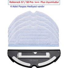 Özbience Roborock S7 ve S8 Uyumlu Paspas ve Mop Takma Aparatı Seti
