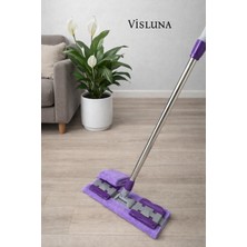 Özbience Yedek Bez Hediye Mikrofiber Mandallı Çok Yönlü Temizlik Mop