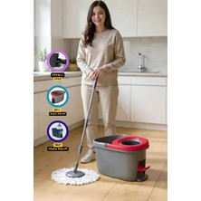 Özbience Pratik ve Güçlü Temizlik Seti, Pedallı, Çok Amaçlı Kullanım