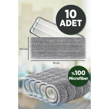 Özbience Yedek Mikrofiber Bez Seti Tablet Mop Için 10 Adet, Hijyenik ve Kullanışlı