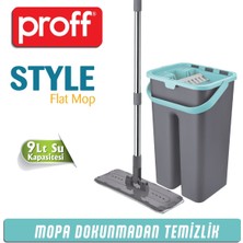Özbience Çift Taraflı Mikrofiber Paspas Temizlik Seti, Kolay ve Hızlı Kullanım