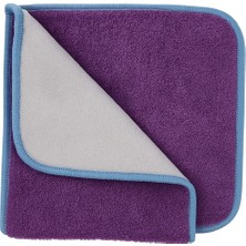 Özbience 2'li Mandallı Mop Yedek Bezi Mor Yüzey Temizlik Aksesuarı