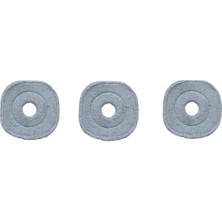 Özbience Yedek Kare Mikrofiber Mop Bezi, Temiz ve Kirli Su Ayırıcı Set