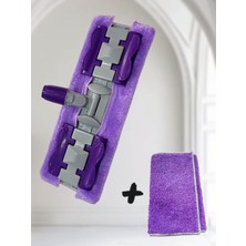 Özbience Her Sopaya Uyumlu Mandallı Mop Paleti ve Yedek Bezli Set