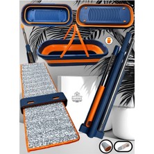 Özbience Pratik ve Hijyenik Kendinden Sıkmalı Kovalı Paspas Seti