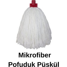 Özbience Yumuşak Mikrofiber Mop Yedek Uç, Temizlik Için Ferah ve Pratik Hediye
