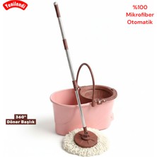 Özbience Dönerli Paspas Mop 21 Lt, Temizlik Için Pratik ve Yüksek Performans