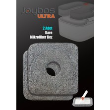 Özbience Iki Adet Kare Mikrofiber Bez, Yumuşak ve Dayanıklı Temizlik Aksesuarı