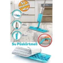 Özbience Cam ve Parke Zeminler Için Pratik ve Hijyenik Temizlik Püskürtmeli Mop
