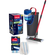 Özbience H2PRO Temizlik Seti ve Yedek Mikrofiber Mop, Kirli ve Temiz Su Ayırıcı