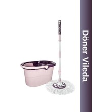 Özbience Titiz Storm Döner Vileda Seti 10 Litre, Pratik ve Dayanıklı Temizlik Çözümü