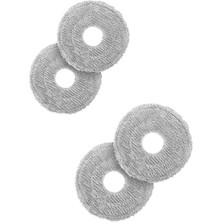 Özbience 4’lü Ecovacs Deebot T30 Pro Omni Uyumlu Mikrofiber Paspas Seti