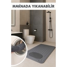 Özbience Yumuşak Silikon Kaydırmaz Banyo Paspası 36X69,5 cm