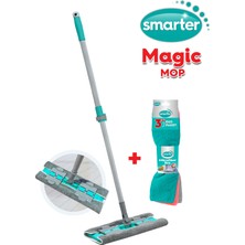 Özbience Magıc Mop Mikrofiber Temizlik Bezi 3'lü Set, Paspas ve Yüzey Temizliği