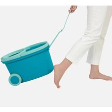 Özbience Çok Amaçlı Tekerlekli Temizlik Seti, Rahat Kullanım ve Pratiklik