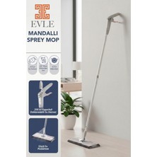 Özbience Lavine Mandallı Sprey Mop, Kompakt Gövde, Mikrofiber Bez Uyumlu, 4xl Bez Desteği