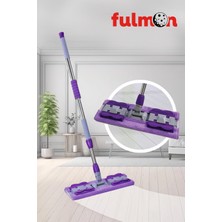 Özbience Çok Amaçlı Mikrofiber Temizlik Seti, Paspas, Duvar, Cam, Kıskaçlı ve Klipsli