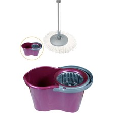 Özbience 19L Döner Başlıklı Çok Renkli Temizlik Seti, Pratik ve Kullanışlı