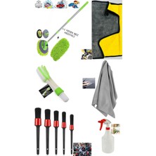 Özbience 10'lu Oto Yıkama ve Bakım Seti - Temizlik ve Parlaklık Fırsatı