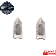 Özbience Yumuşak Mikrofiber El Mop Yedek Bezi 2'li Set, Tüm El Moplarına Uyumlu